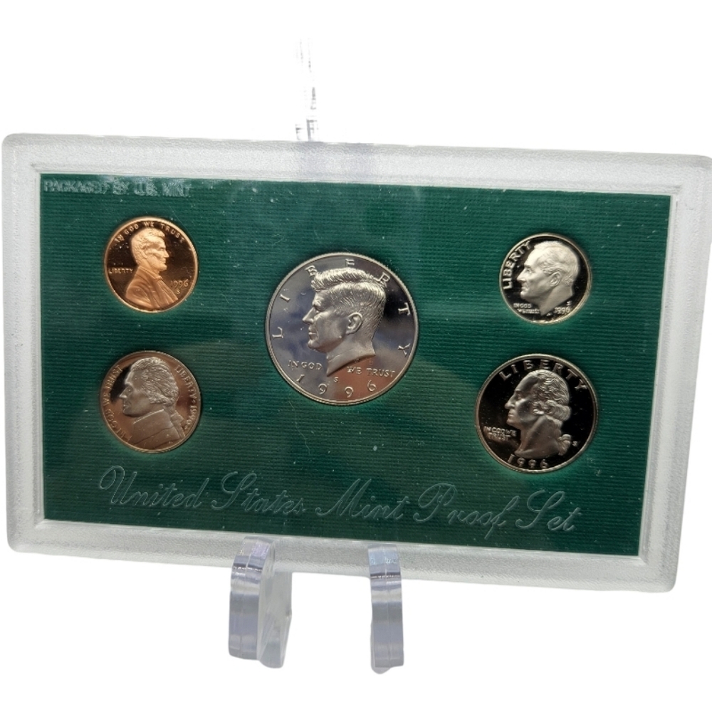 🪙1996 US Mint Proof Coin Set with COA